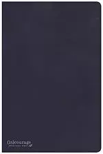 CSB (in)courage Devotional Bible, Navy Genuine Leather Index