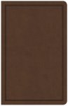 CSB Deluxe Gift Bible, Brown LeatherTouch