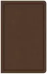 CSB Deluxe Gift Bible, Brown LeatherTouch