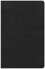 KJV Large Print Personal Size Reference Bible, Black Leathertouch