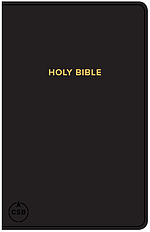 CSB Gift & Award Bible, Black Imitation Leather