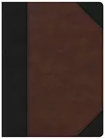 CSB Tony Evans Study Bible, Black/Brown, Imitation Leather, Maps, Ribbon Marker, Presentation Page, Study Notes,Maps