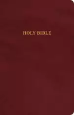 KJV Gift and Award Bible, Burgundy Imitation Leather