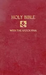 NRSV Pew Bible with the Apocrypha: Burgundy, Hardback