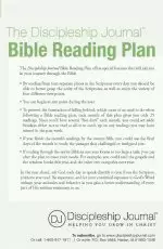 The Discipleship Journal Bible Reading Plan - Pack of 25