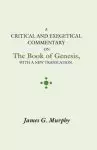 Critical and Exegectical Commentary on the Book of Genesis