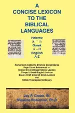 Concise Lexicon to the Biblical Languages