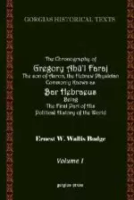 Chronography Of Bar Hebraeus (vol 1)