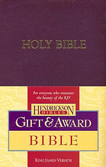 KJV  Gift & Award Bible: Royal Purple, Imitation Leather