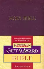 KJV  Gift & Award Bible: Royal Purple, Imitation Leather