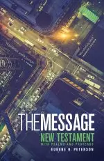 The Message Bible Personal, New Testament, Blue, Paperback