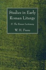 Studies in Early Roman Liturgy