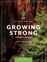 Growing Strong in God's Family