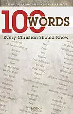 100 Words Every Christian Should Know (Individual pamphlet)