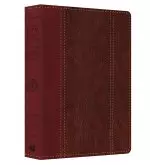 KJV Study Bible Large Print Red/Brown Imitation Leather