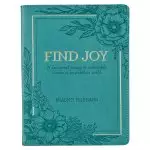 Gift Book Find Joy Faux Leather