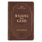 Walking with God Faux Leather Devotional