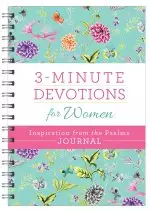 3-Minute Devotions for Women: Inspiration from the Psalms Journal