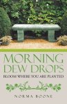 Morning Dew Drops: Bloom Where You Are Planted