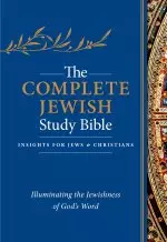 The Complete Jewish Study Bible - Blue Flexisoft Leather, Indexed