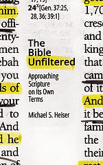 The Bible Unfiltered: Approaching Scripture on Its Own Terms