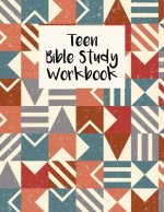 Teen Bible Study Workbook: Christian Scripture Notebook with Guided Prompts For Teenagers