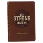 Devotional Be Strong & Steadfast Faux Leather