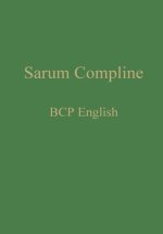 Sarum Compline: BCP English