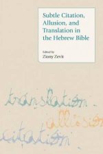 Subtle Citation, Allusion and Translation in the Hebrew Bible