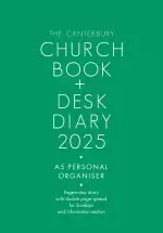 The Canterbury Church Book and Desk Diary 2025 A5 Personal Organiser Edition