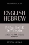 Theme-based dictionary British English-Hebrew - 3000 words