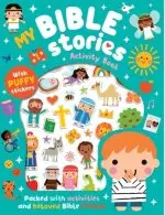 My Bible Stories Activity Book - Teal (With Puffy Stickers)