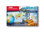 World of Discovery 500 Pc Jigsaw/Book - The World