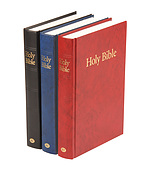 KJV Pew Bible, Red, Hardback, Clear Print, Ribbon Marker, Presentation Page, Reading Plan, Maps, Glossary, Line Drawings, Sewn Binding