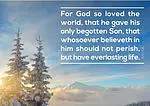 For God so loved the world - John 3.16