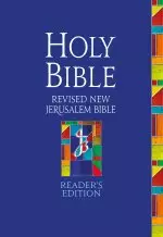 RNJB Reader's Edition, Bible, Blue, Hardback, Clear Typeface, Book Introductions, Prose in Two Columns, Poems in One Column, Gender Inclusion