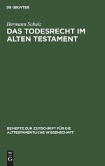 Todesrecht Im Alten Testament