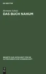 Das Buch Nahum