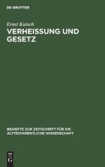 Verheissung Und Gesetz