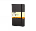 Moleskine Large Ruled Hardcover Notebook Black