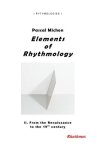 Elements of Rhythmology: II. From the Renaissance to the 19th century