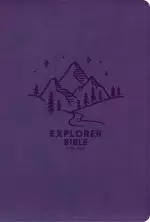 KJV Explorer Bible for Kids, Purple LeatherTouch, Indexed