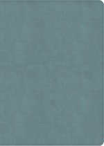 NASB Notetaking Bible, Large Print Edition, Earthen Teal SuedeSoft LeatherTouch