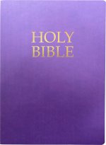 KJVER Holy Bible, Large Print, Royal Purple Ultrasoft