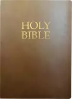 KJVER Holy Bible, Large Print, Coffee Ultrasoft