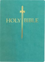 KJV Sword Bible, Large Print, Coastal Blue Ultrasoft: (Red Letter, Teal, 1611 Version)