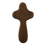 Cross-Handheld-Dark Wood (4")