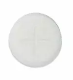 Pack of 1200 Peoples 1 1/8" - Single Cross - White Communion Wafers / Altar Bread