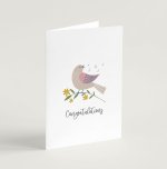 Congratulations (Birds of Joy) - Greeting Card