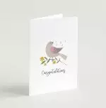 Congratulations (Birds of Joy) - Greeting Card